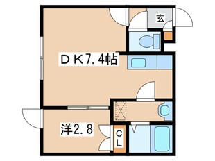 ラ・メゾンドボヌールの物件間取画像